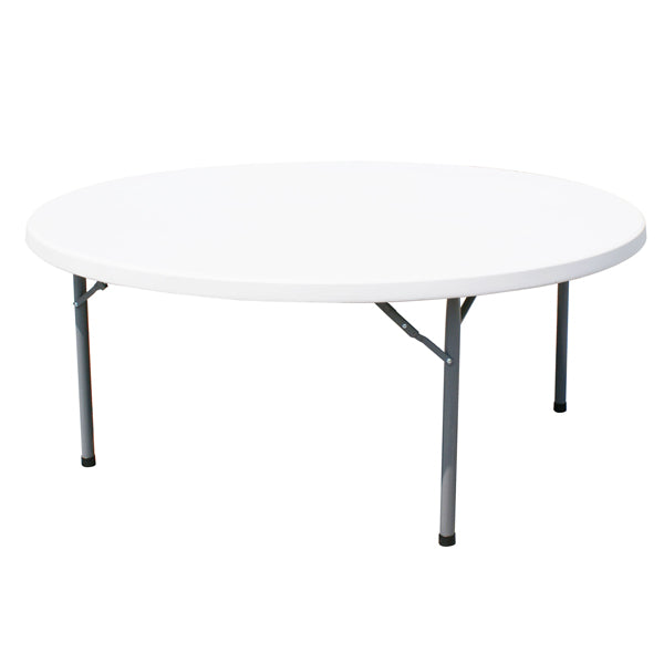 71-inch solid round folding table Item: 41599 - Continental Restaurant Equipment