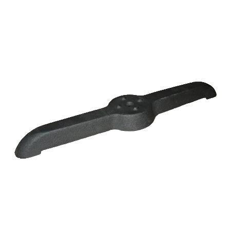 22-inch black table end base -compatible with items 43206 and 43509 restaurant table columns item: 43152 - Continental Restaurant Equipment
