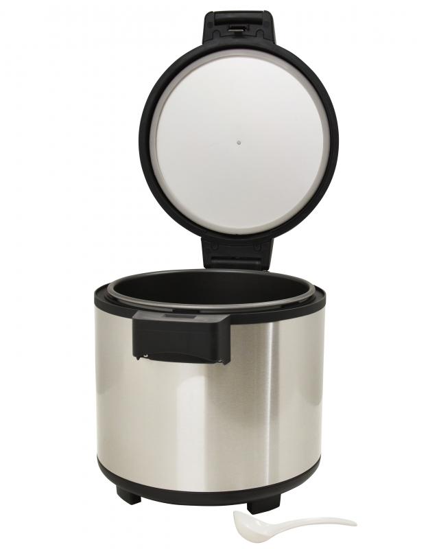 20l capacity stainless steel commercial rice warmer item: 43423 - Continental Restaurant Equipment