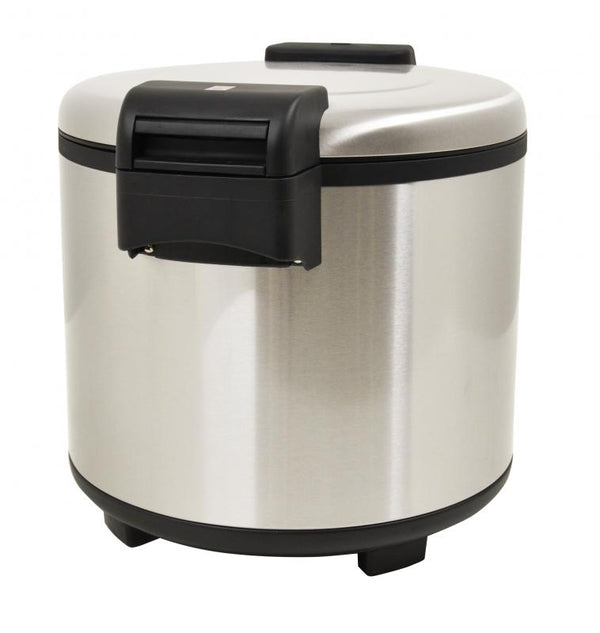 20l capacity stainless steel commercial rice warmer item: 43423 - Continental Restaurant Equipment