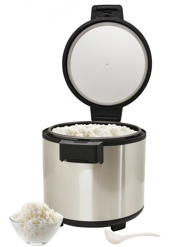 20l capacity stainless steel commercial rice warmer item: 43423 - Continental Restaurant Equipment