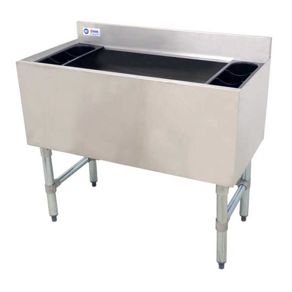 36-inch Stainless steel ice bin item: 43476