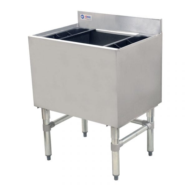 24-inch Stainless steel ice bin item: 43475