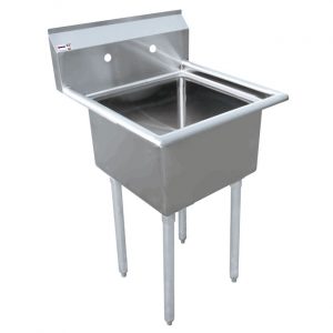 Omcan Canada 43072 One (1) Compartment Sink - Continental Restaurant Equipment