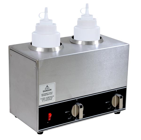 Double bottle sauce warmer item: 44178
