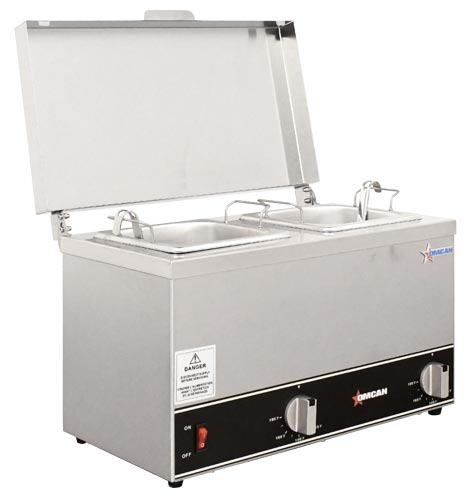 Double sauce pot warmer item: 44182 - Continental Restaurant Equipment
