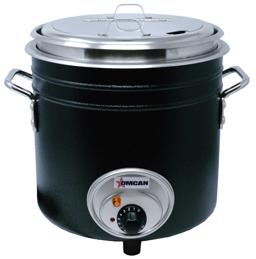 11 qt black retro soup warmer/rethermalizer item: 44392