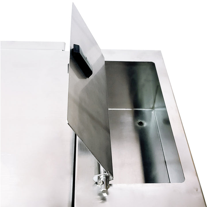 Stainless steel countertop steamer item: 44407 - Continental Restaurant Equipment
