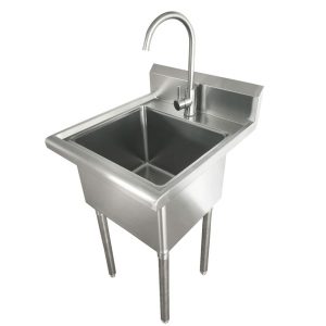 Omcan Canada 44593 One (1) Compartment Sink - Continental Restaurant Equipment