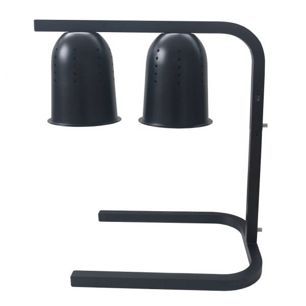 Black food warmer with 250-watt bulbs item: 46572 - Continental Restaurant Equipment