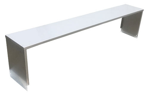 58-inch sneeze guard for 4 pan steam table item: 47023