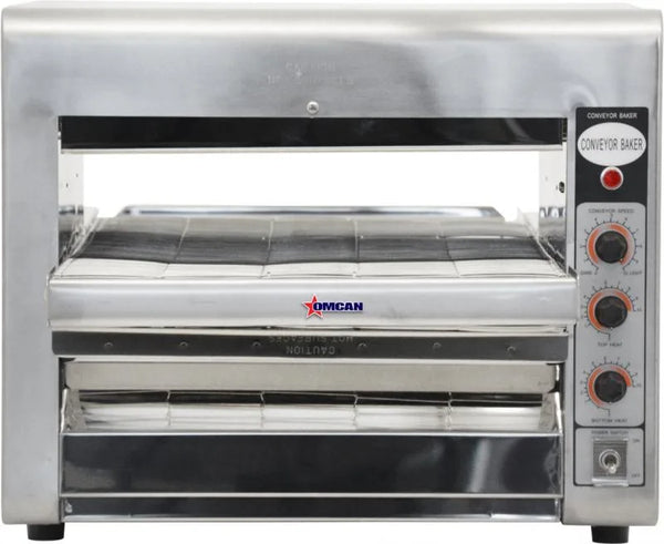Omcan  CE-TW-0356 Conveyor Toaster Oven with 14″ Belt – 3.6kW, 240V, 1Ph