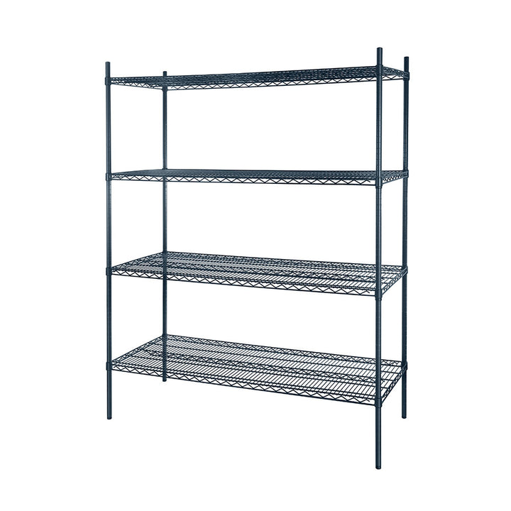 Atosa MWSSE243674 – Slate Grey Epoxy Coated Shelving Kit - Continental Restaurant Equipment