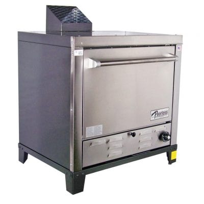 Peerless C131B Gas Bake Deck Oven 24" W x 19"D removable racks - Continental Restaurant Equipment