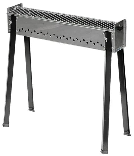 Omcan  CE-IT-0230 Stainless Steel Charcoal Kebab Grill Grid Size 21.3″ x 5.5″