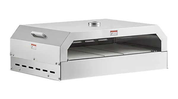 Omcan 36″ Stainless Steel Pizza Oven for Outdoor BBQ Grill #47840