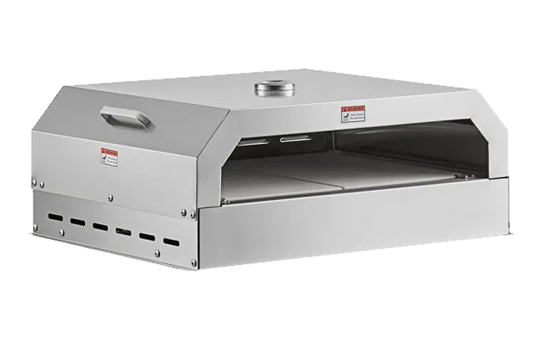 Omcan 30″ Stainless Steel Pizza Oven for Outdoor BBQ Grill #47352