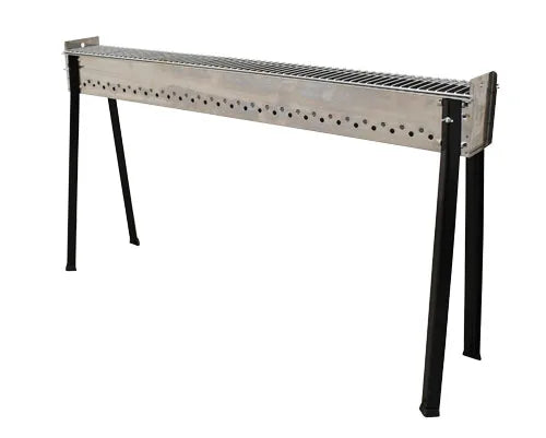 Omcan  CE-IT-0231 Stainless Steel Charcoal Kebab Grill Grid Size 45.3″ x 5.5″