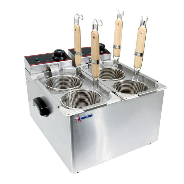Countertop electric pasta cooker – 4l (x2) capacity item: 43558