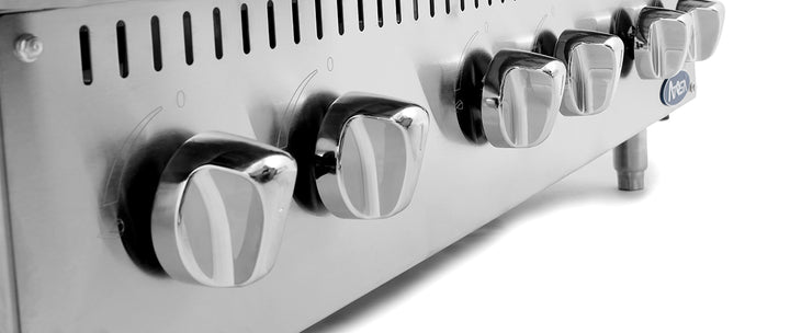 ACHP-6 36” Wide Heavy Duty Countertop Range - Continental Restaurant Equipment