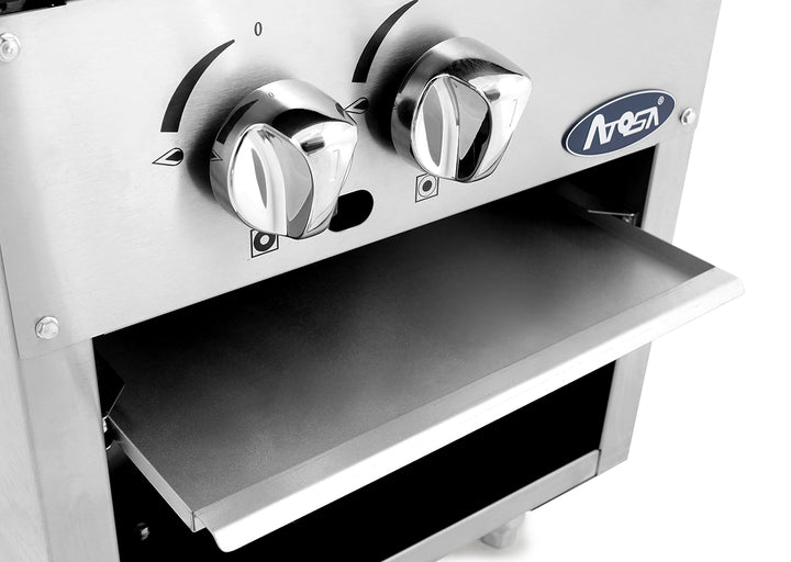 CookRite ATSP-18-1 18” Single Stock Pot Stove - Continental Restaurant Equipment