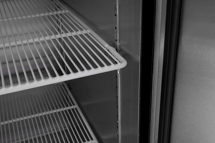 Atosa MBF8010GR - 29" Reach In Refrigerator - 2 Split Doors - Right Hinged - Top Mount - Continental Restaurant Equipment