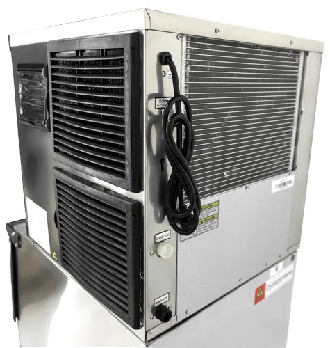 Omcan  IC-CN-0329 22″ Ice Maker Machine with 275 lb. Ice bin – Ice Yield 350 lb./day, Energy Star - Continental Restaurant Equipment