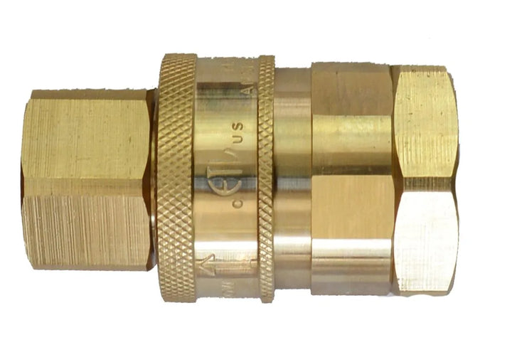 Omcan 3/4″ x 72″ Commercial Gas Hose Connector Kit, cETLus/UL - Continental Restaurant Equipment