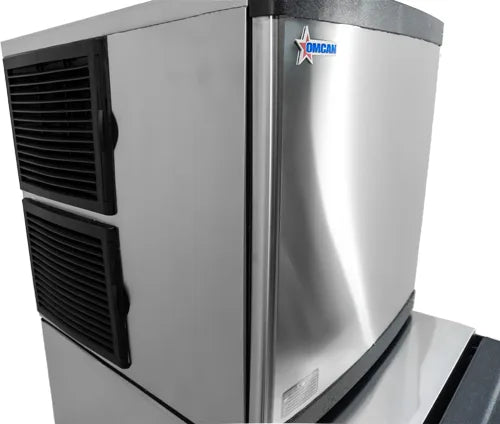 Omcan  IC-CN-0329 22″ Ice Maker Machine with 275 lb. Ice bin – Ice Yield 350 lb./day, Energy Star - Continental Restaurant Equipment