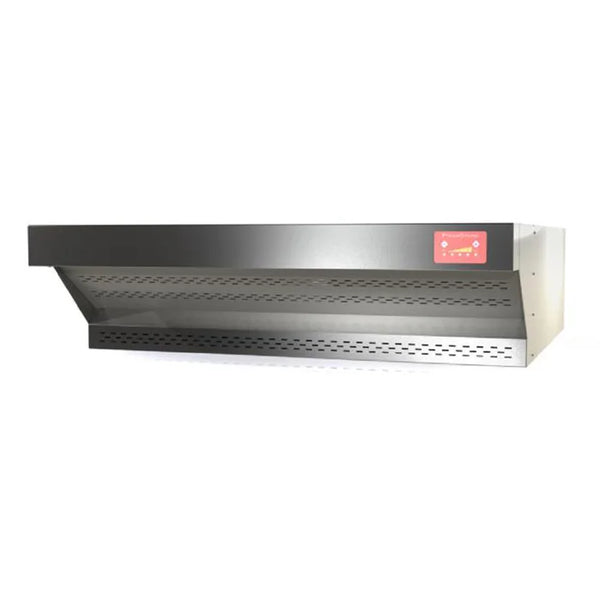 Omcan Stainless Steel Hood for Single (40637) and Double (40638) Chamber Fuoco Series