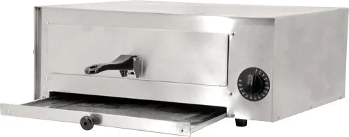Omcan  CE-CN-1450 19″ All Stainless Steel Pizza Oven for 12″ Pizza - Continental Restaurant Equipment