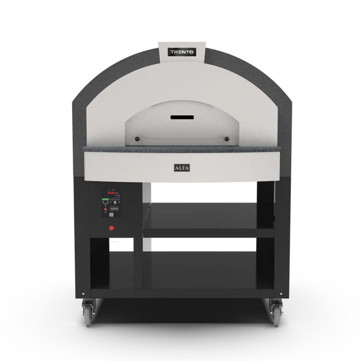 Omcan  PE-IT-0006-G Alfa Quick Series Natural Gas Pizza Oven with Stand – 6 Pizza, 116,000 BTU - Continental Restaurant Equipment