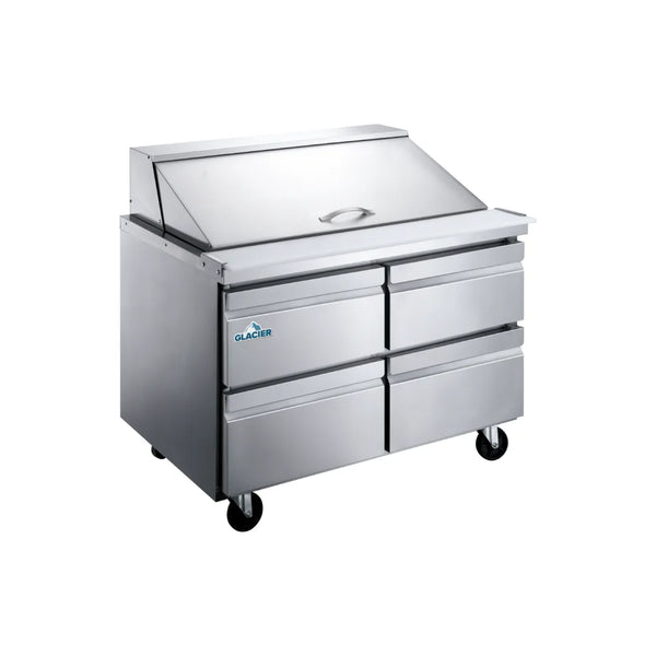 Glacier 48" Mega Top Prep Table With Drawers