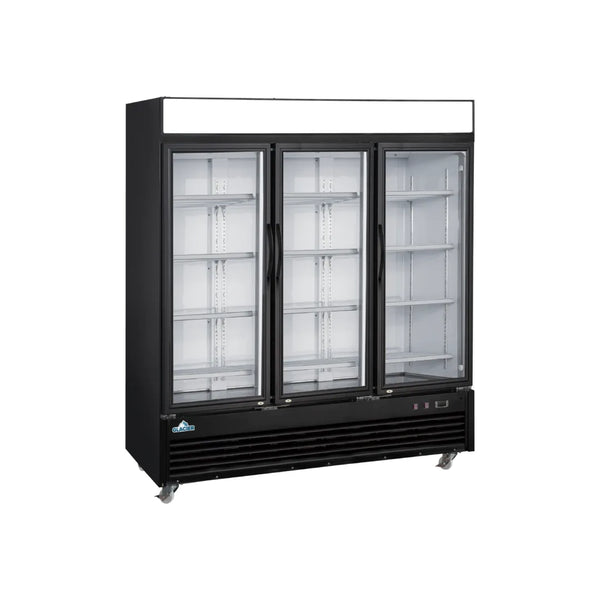 Glacier Three Door Merchandiser Freezer
