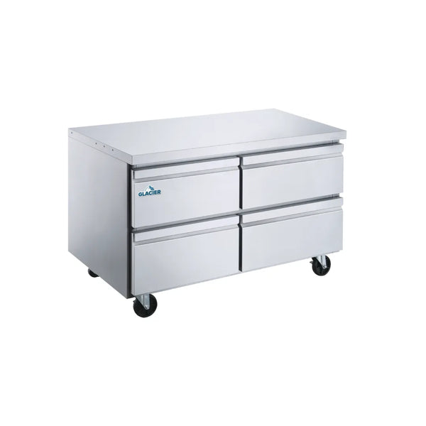 Glacier 60" Undercounter Refrigerator With Drawers