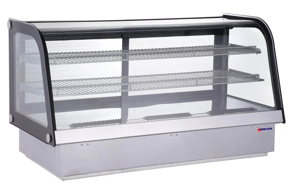 Omcan  RS-CN-0202-4D 48″ Drop-in Refrigerated Showcase 157 Liter (5.54 cu.ft.) Capacity