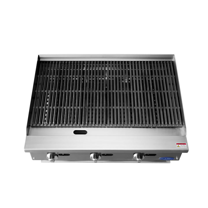 CookRite ATCB-36, 36 Inch Charbroiler, Natural gas, ETL - Continental Restaurant Equipment