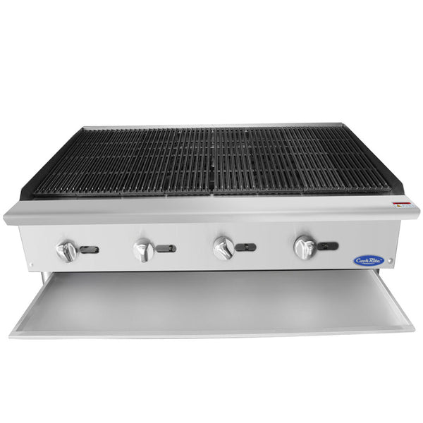 Cookrite ATRC-48 - 48″ Radiant Broiler Heavy Duty - Continental Restaurant Equipment