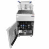 ATFS-75 21” Heavy Duty 75lb S/S Deep Fryer Commercial - Continental Restaurant Equipment