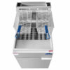 ATFS-75 21” Heavy Duty 75lb S/S Deep Fryer Commercial - Continental Restaurant Equipment