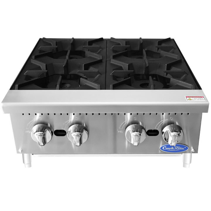 ACHP-4 24” Wide Heavy Duty Countertop Range - Continental Restaurant Equipment