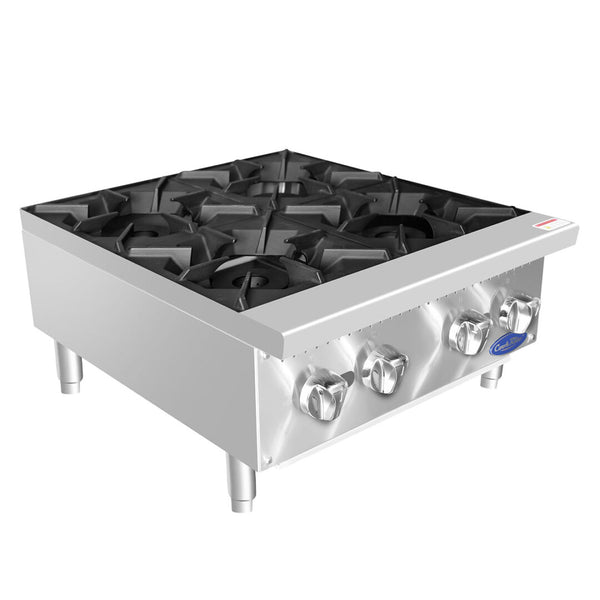 ACHP-4 24” Wide Heavy Duty Countertop Range - Continental Restaurant Equipment