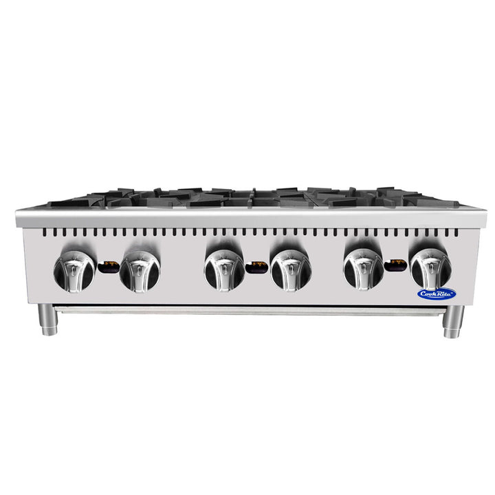 ACHP-6 36” Wide Heavy Duty Countertop Range - Continental Restaurant Equipment