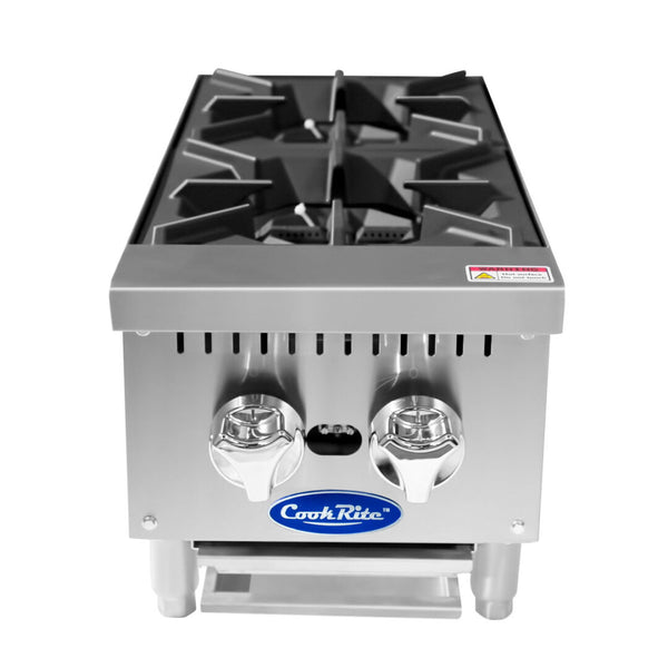 ACHP-2 12” Wide Heavy Duty Countertop Range - Continental Restaurant Equipment