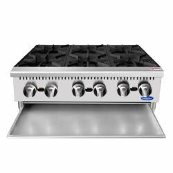 ACHP-6 36” Wide Heavy Duty Countertop Range - Continental Restaurant Equipment