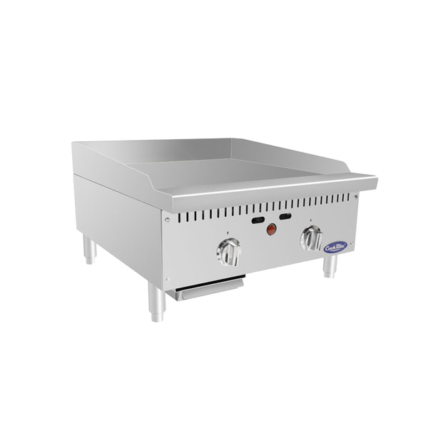 Cookrite ATMG-24 - 24″ Manual Griddle Heavy Duty - Continental Restaurant Equipment