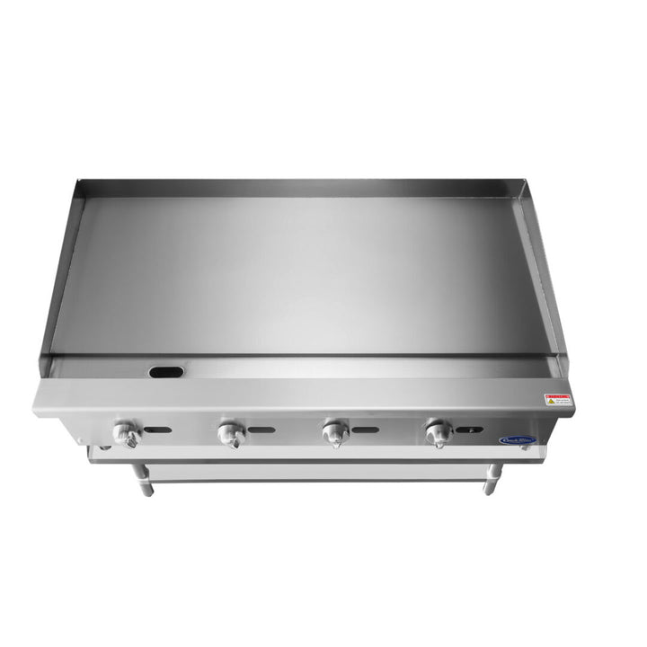 Cookrite ATMG-48 - 48″ Manual Griddle Heavy Duty - Continental Restaurant Equipment