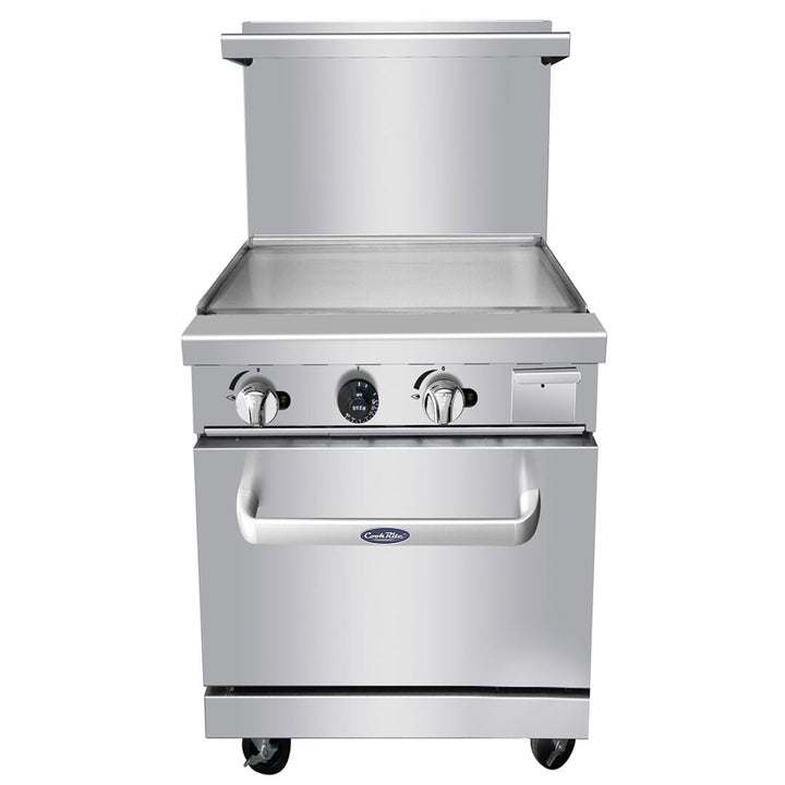 AGR-24G 24″ Gas Range Single Oven Stainless steel - Continental Restaurant Equipment