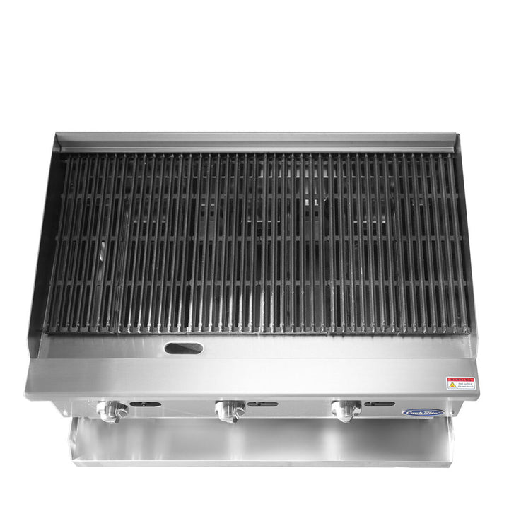 Cookrite ATRC-36 - 36″ Radiant Broiler Heavy Duty - Continental Restaurant Equipment