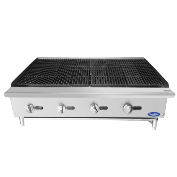 CookRite ATCB-48, 48 Inch Charbroiler, Natural gas, ETL - Continental Restaurant Equipment
